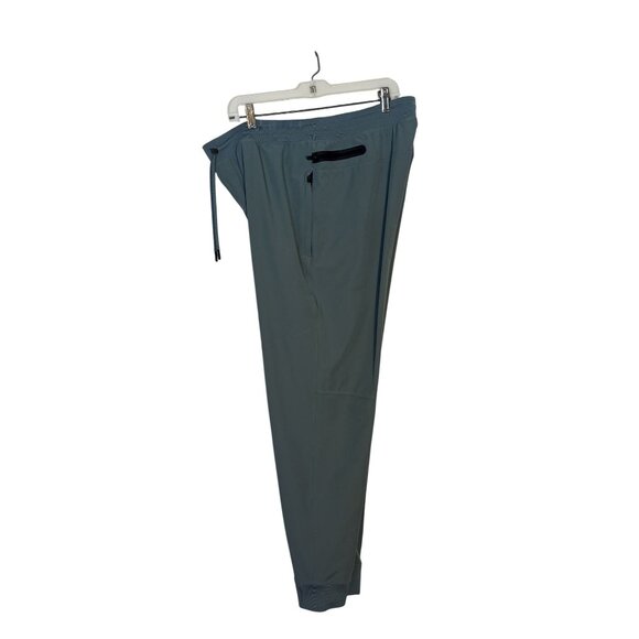 Under Armour HeatGear Joggers XL Fitted Green -Gray Lightweight Drawstring Waist - Picture 4 of 10